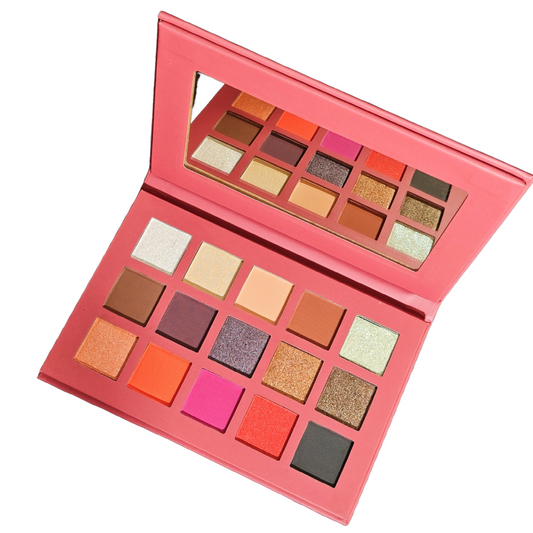 sunset pressed powder eyeshadow palette