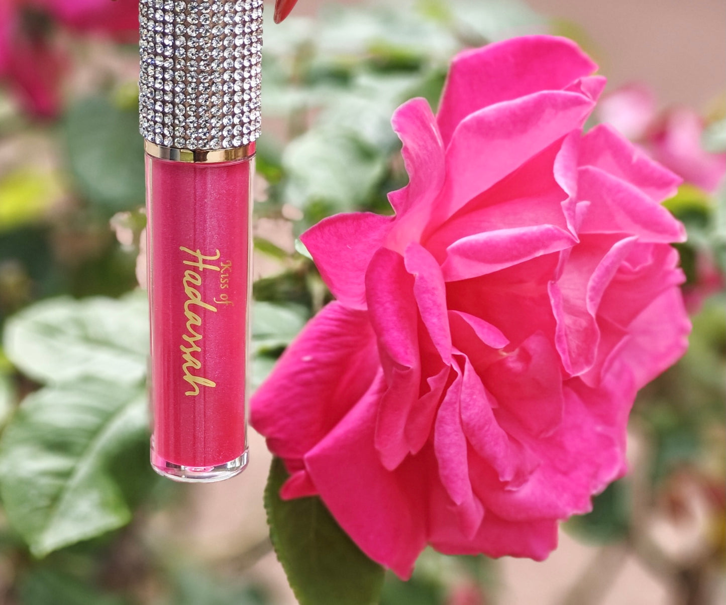 rare jewel lipgloss Caress