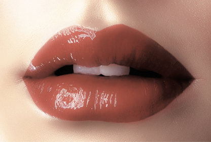 satin lipstick seduction