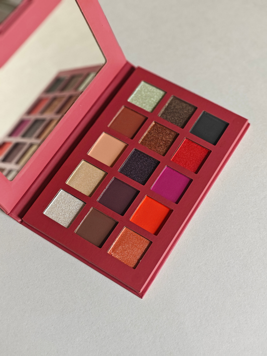 sunset pressed powder eyeshadow palette